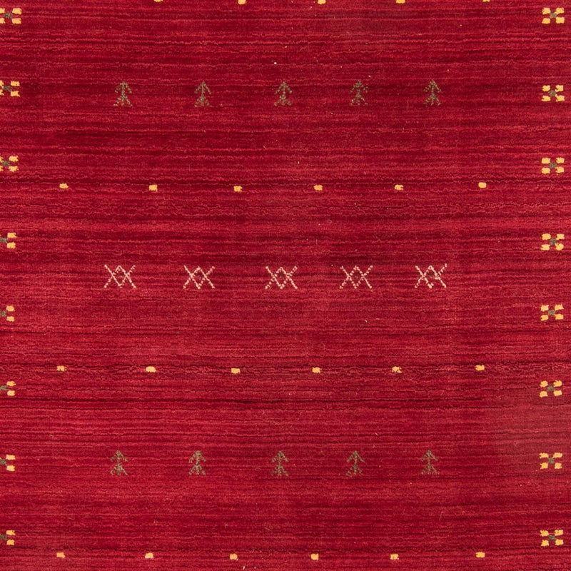 Gabbeh Tæppe - Loribaft Softy - 240 x 170 cm - mørkerød