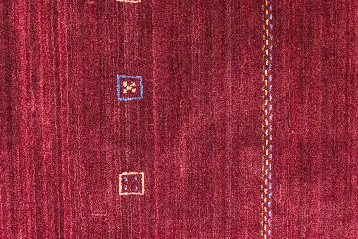 Uldtæppe - 240 x 170 cm - rød