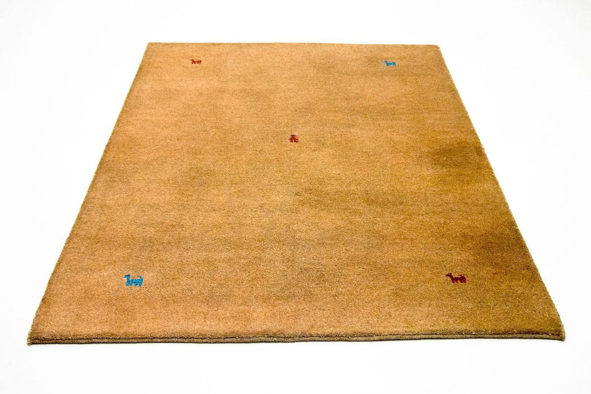 Gabbeh-tæppe - Indus - 200 x 140 cm - brun