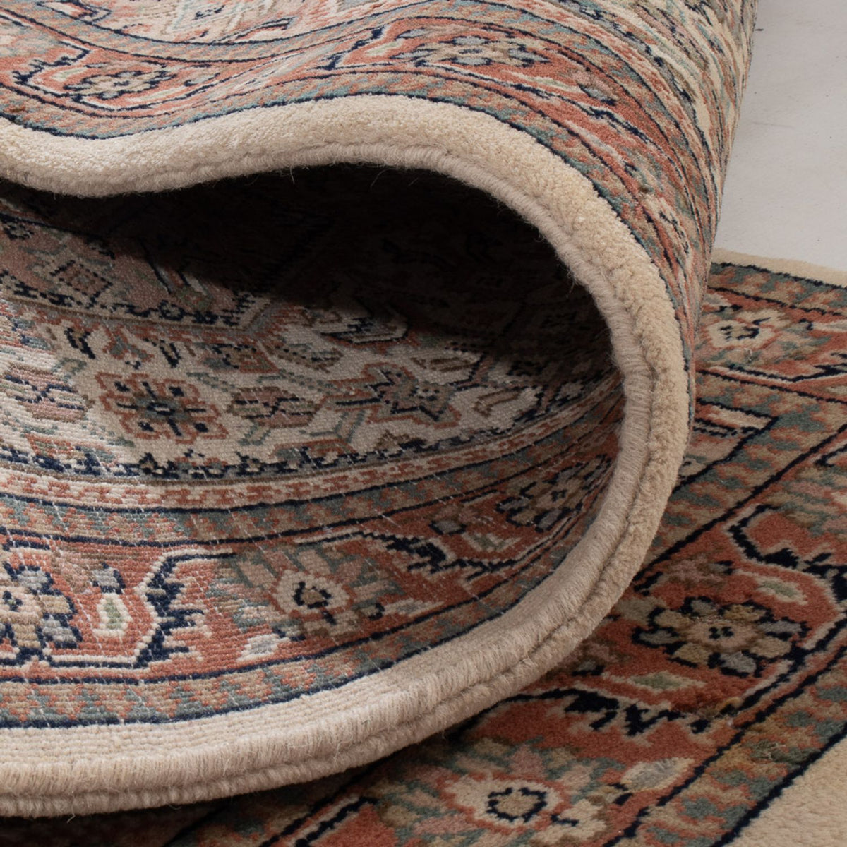 Orientalsk tæppe - Bijar - Indus - 140 x 70 cm - mørk beige