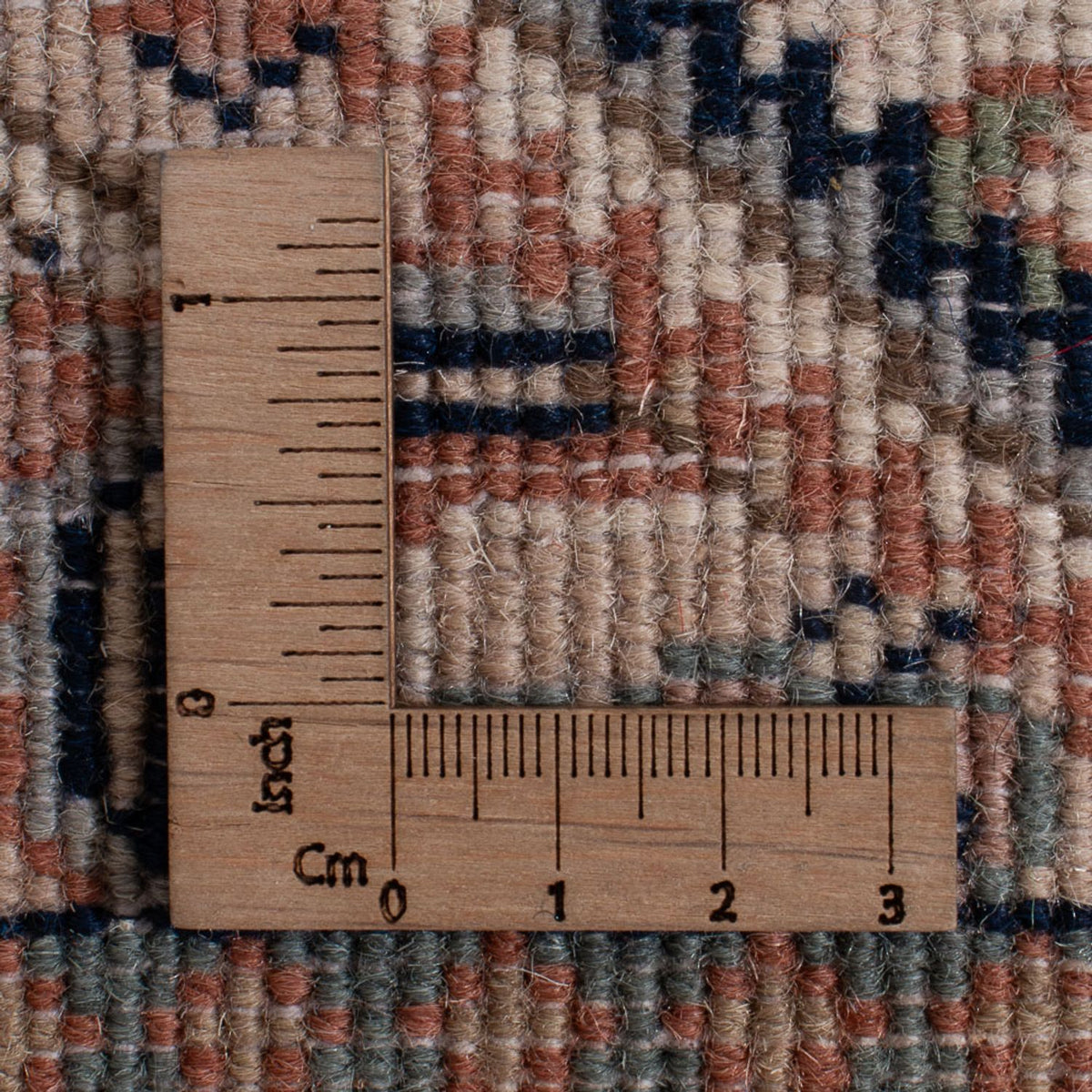 Orientalsk tæppe - Bijar - Indus - 140 x 70 cm - mørk beige