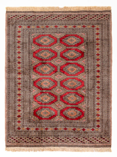 Pakistan Tæppe 124x165cm - Orientalsk tæppe