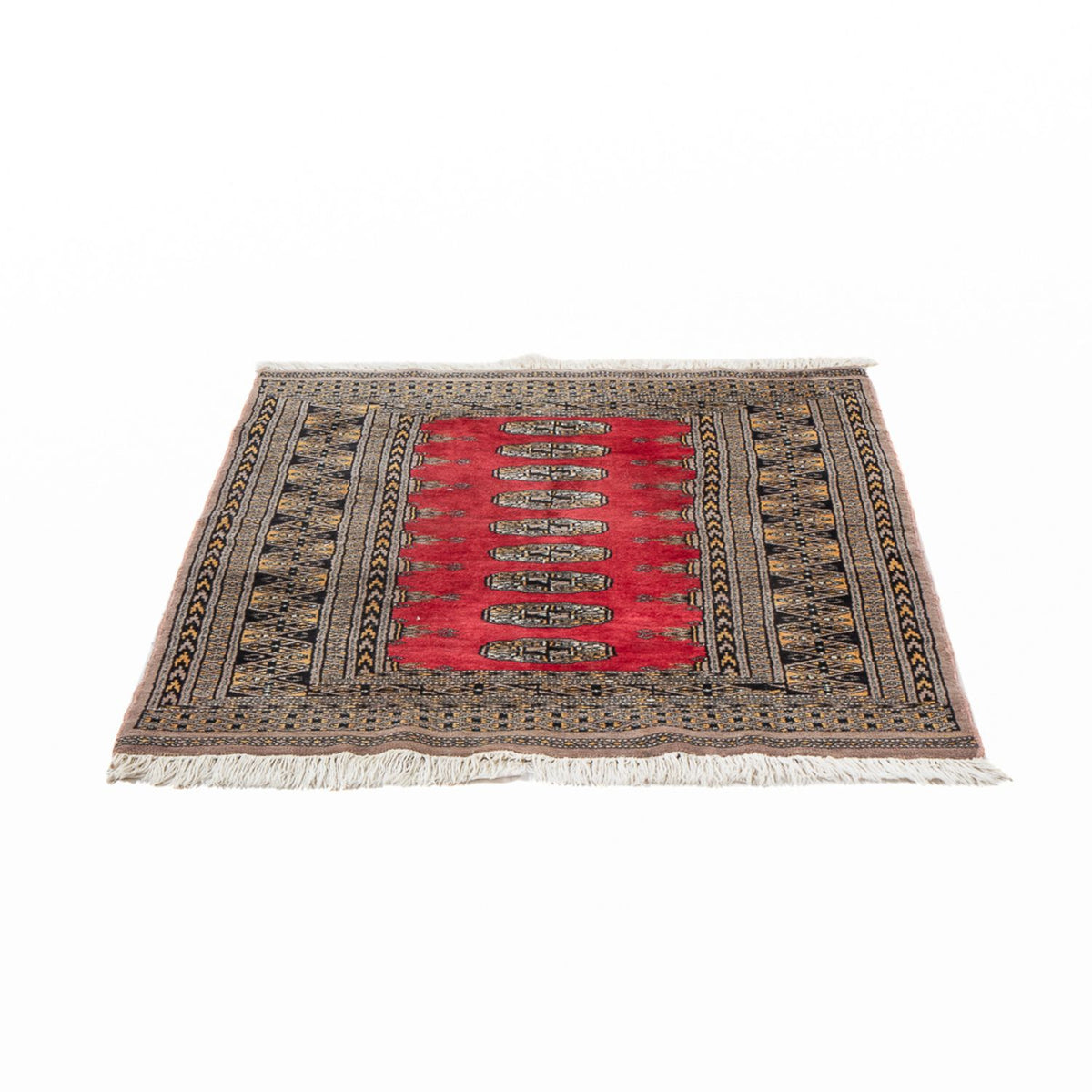 Pakistan Tæppe - 124 x 82 cm - rød