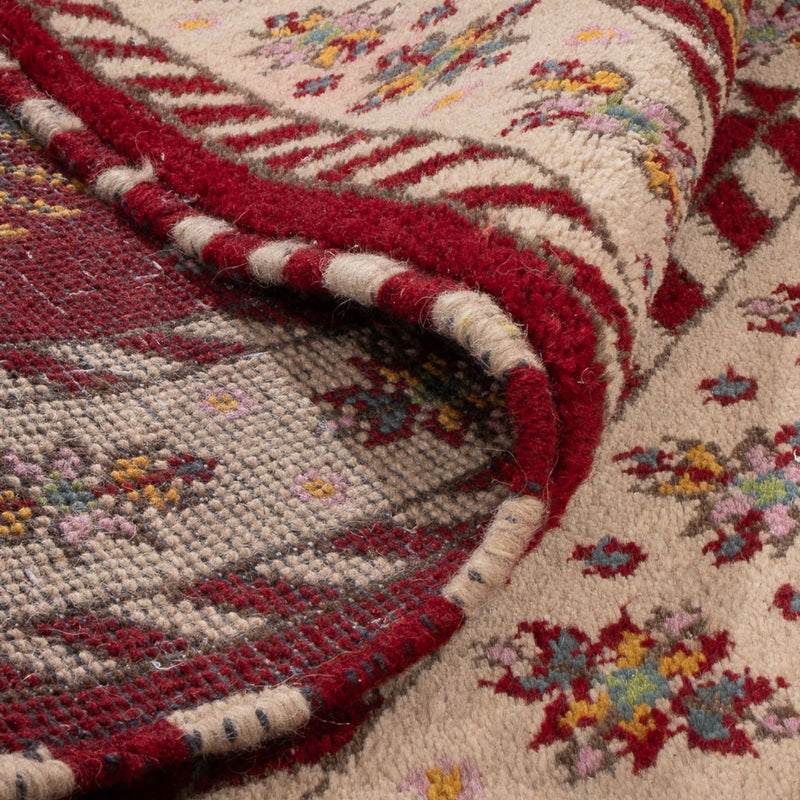 Orientalsk tæppe - 160 x 90 cm - mørkerød