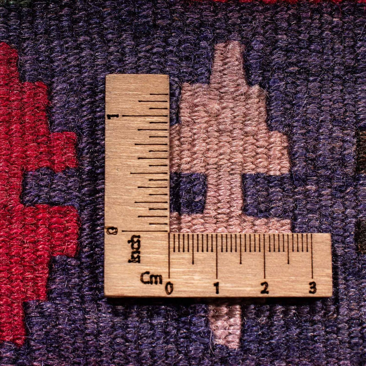 Løber Kelim-tæppe - gammelt - 325 x 118 cm - flerfarvet