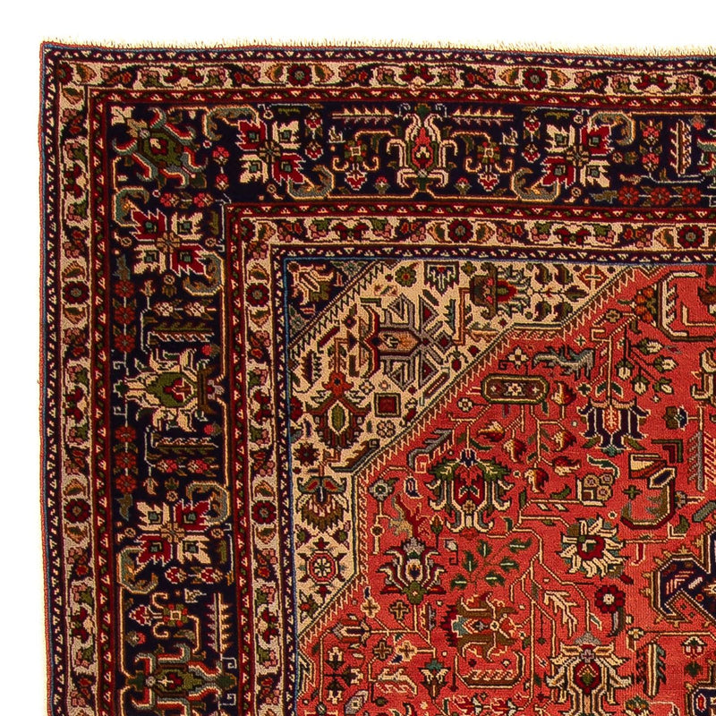 Persisk tæppe - Tabriz - 295 x 195 cm - lysrød