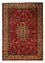 Persisk tæppe - Tabriz - 300 x 203 cm - mørkerød