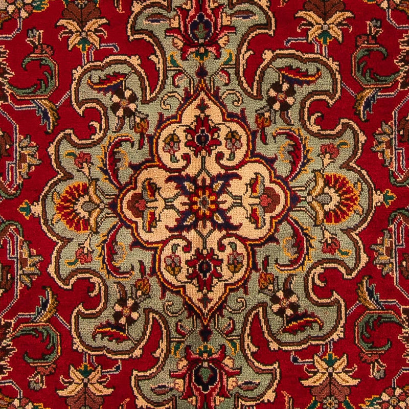 Persisk tæppe - Tabriz - 305 x 200 cm - mørkerød