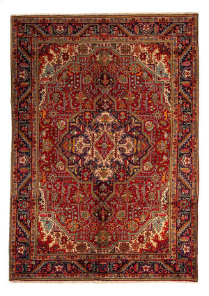 Persisk tæppe - Tabriz - 295 x 200 cm - lysrød