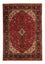 Persisk tæppe - Tabriz - 295 x 195 cm - mørkerød