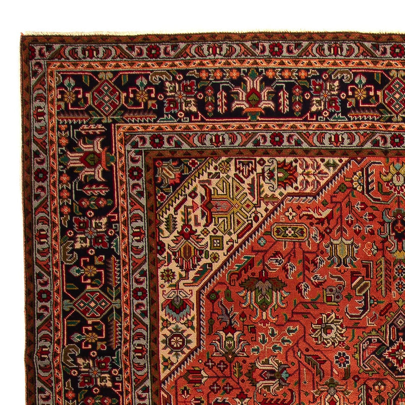 Persisk tæppe - Tabriz - 295 x 195 cm - lysrød