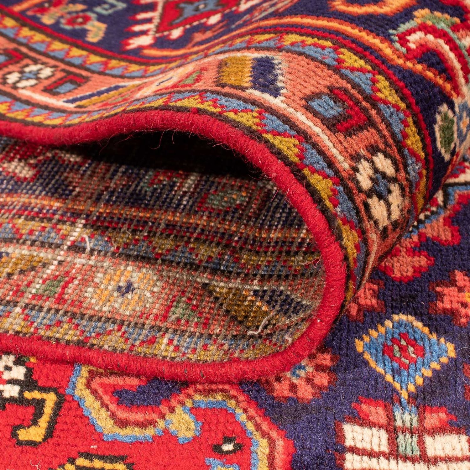 Persisk tæppe - Tabriz - 290 x 200 cm - mørkerød