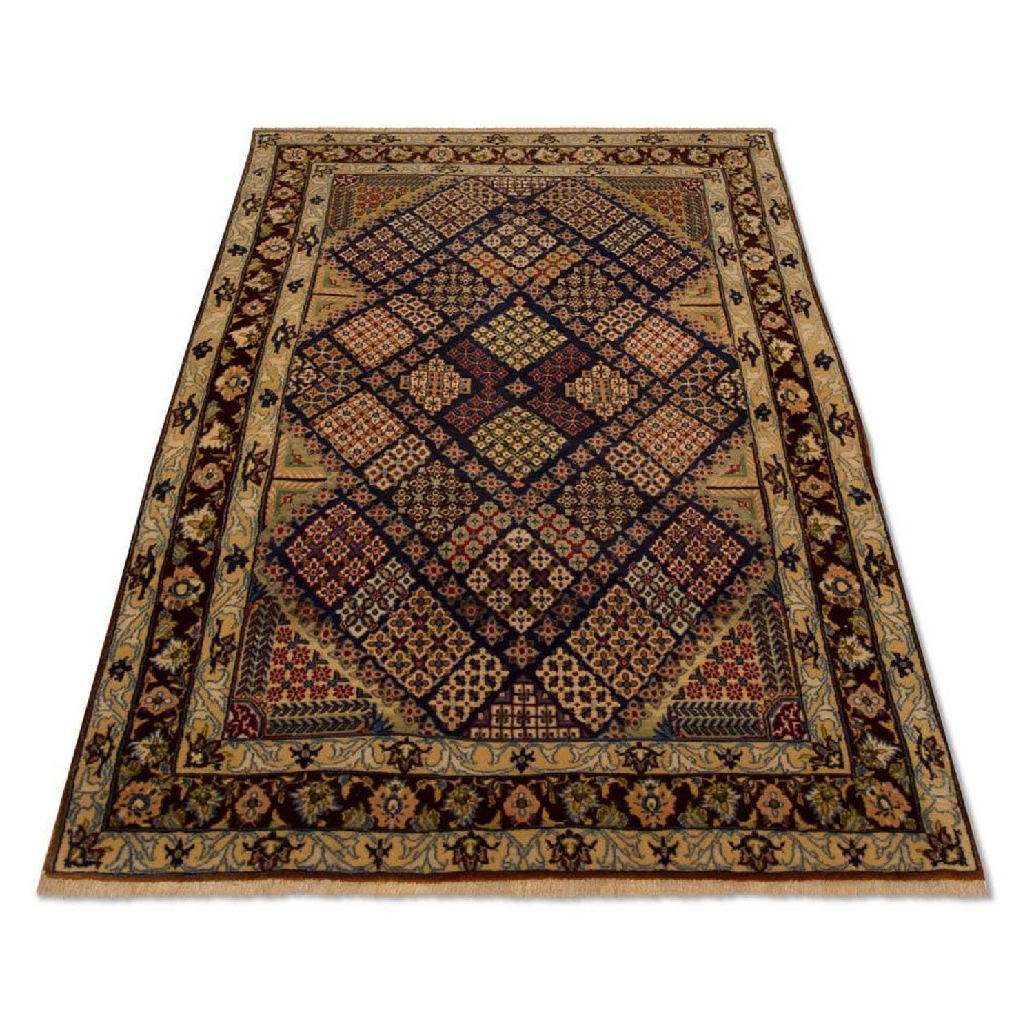 Persisk tæppe - Isfahan - Premium - 143 x 92 cm - blå