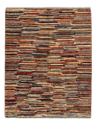 Kelim Carpet - Splash - 122 x 94 cm - flerfarvet