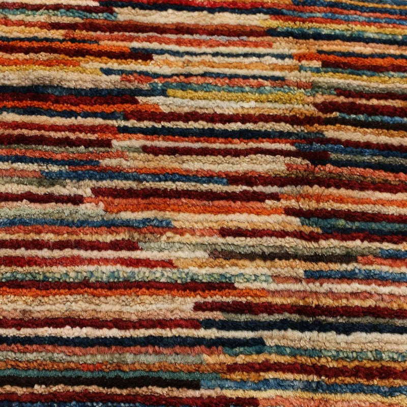 Kelim Carpet - Splash - 122 x 94 cm - flerfarvet
