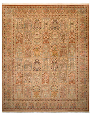 Silketæppe - Kashmir Silk - 308 x 241 cm - flerfarvet