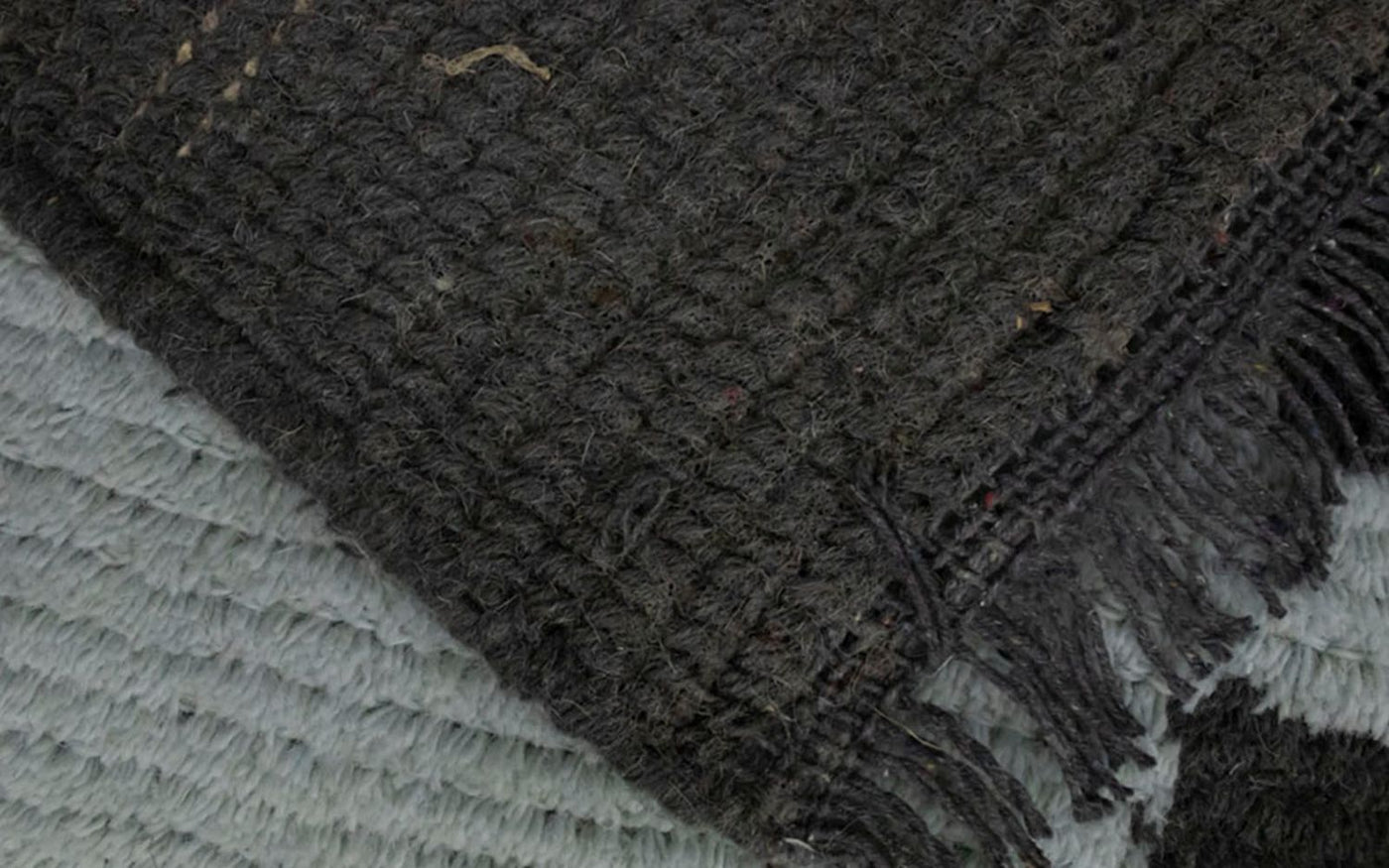 Nepal Tæppe - 140 x 70 cm - blå