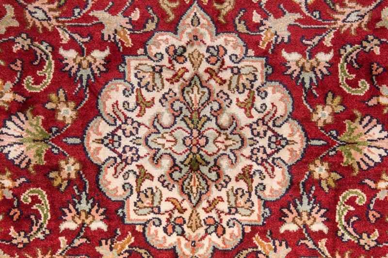 Silketæppe - Kashmir Silk - 120 x 80 cm - rød