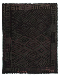 Kelim Carpet - Splash - 212 x 162 cm - flerfarvet