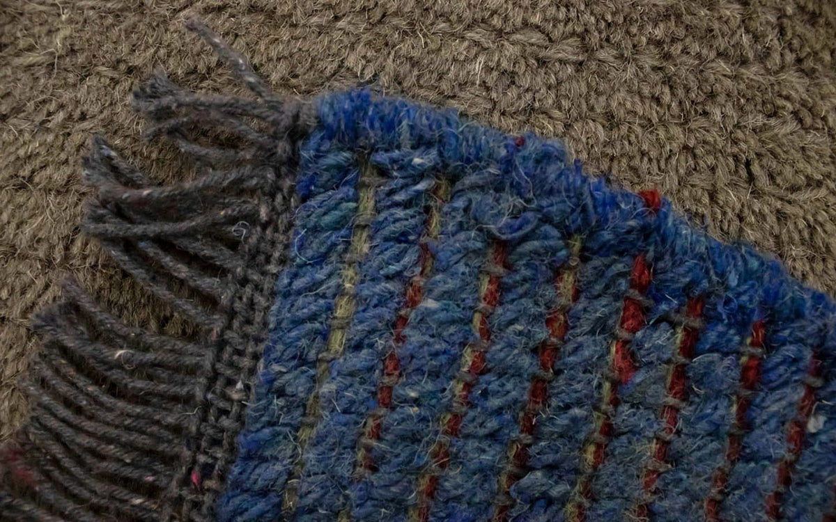 Nepal Tæppe - 140 x 70 cm - grå