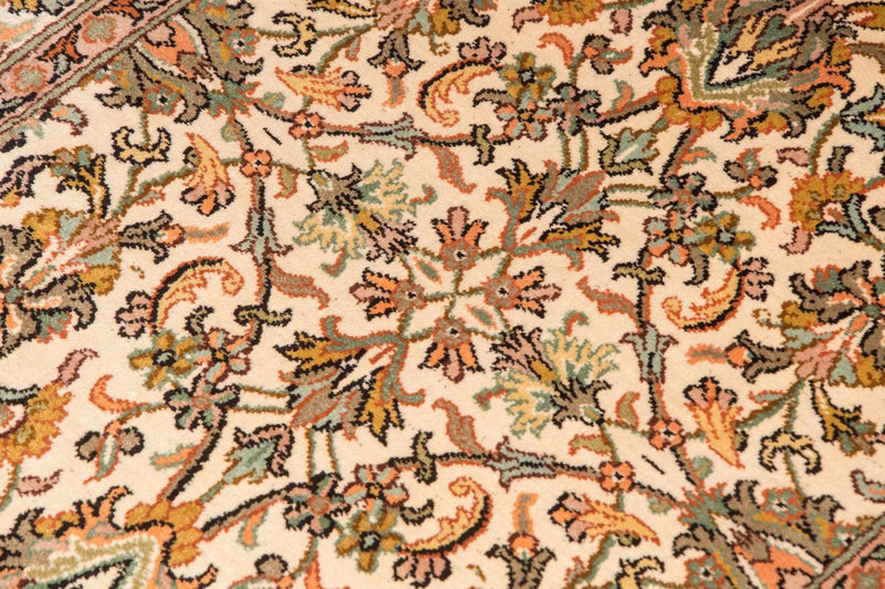 Silketæppe - Kashmir Silk - 95 x 62 cm - beige