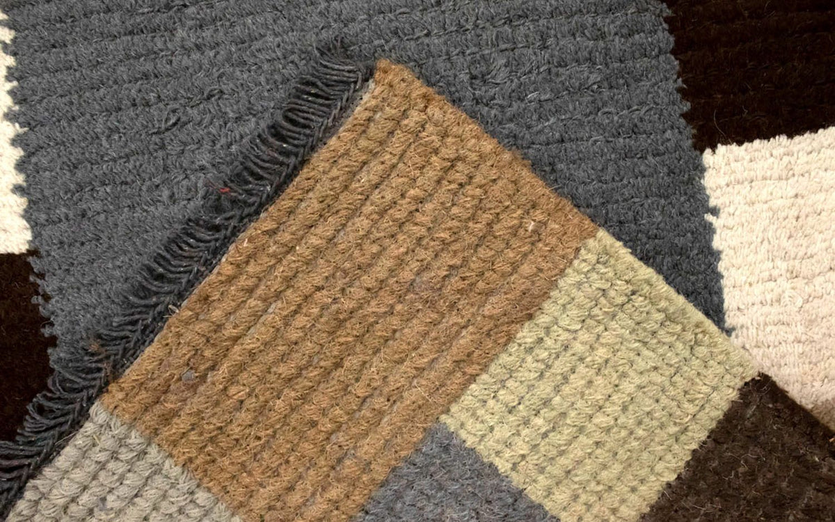 Nepal Tæppe - 140 x 70 cm - grå