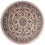 Persisk tæppe - Nain - Royal rundt  - 150 x 150 cm - beige