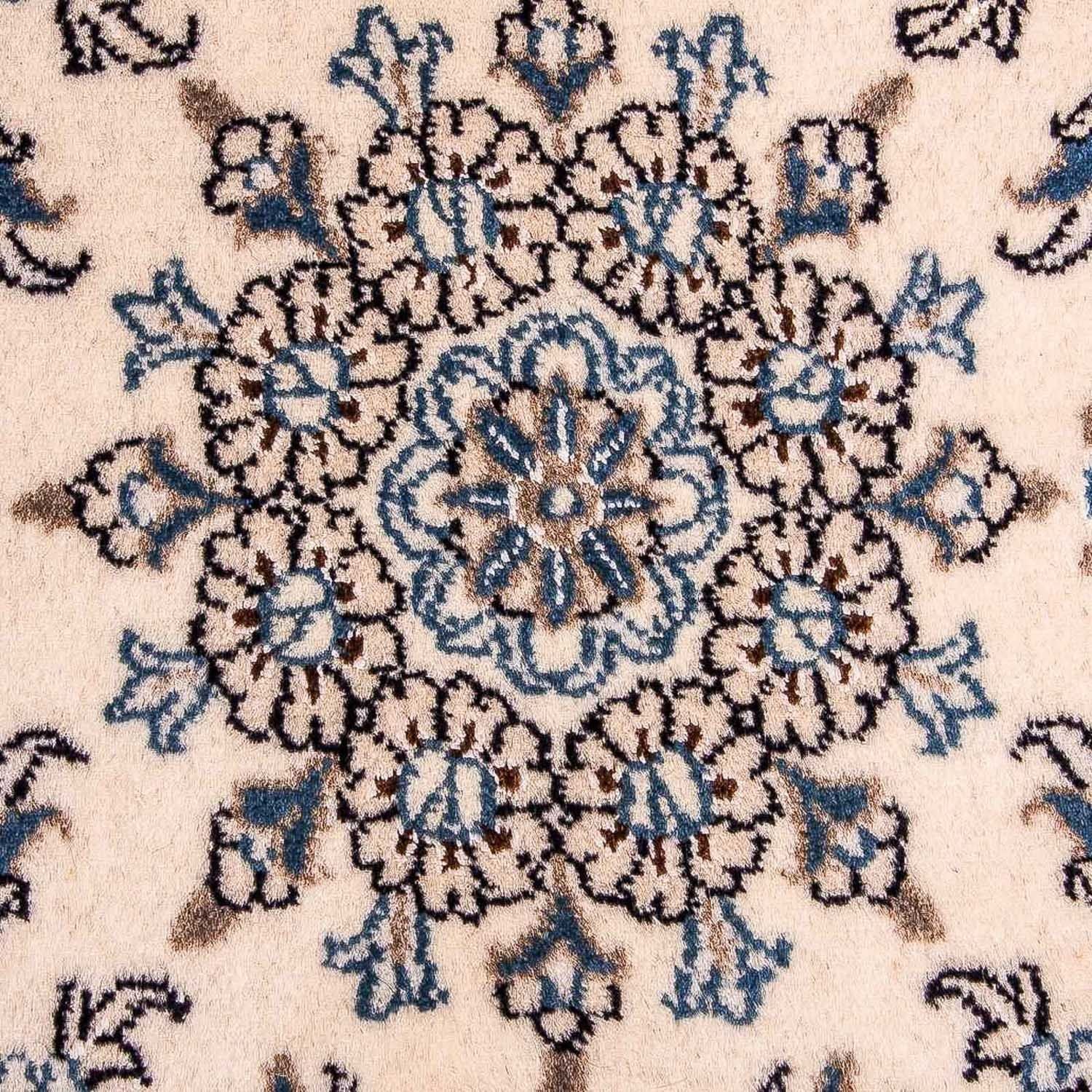 Persisk tæppe - Nain - Royal rundt  - 150 x 150 cm - beige