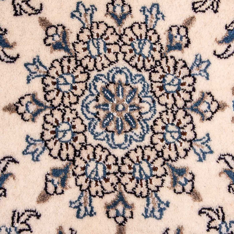 Persisk tæppe - Nain - Royal rundt  - 150 x 150 cm - beige