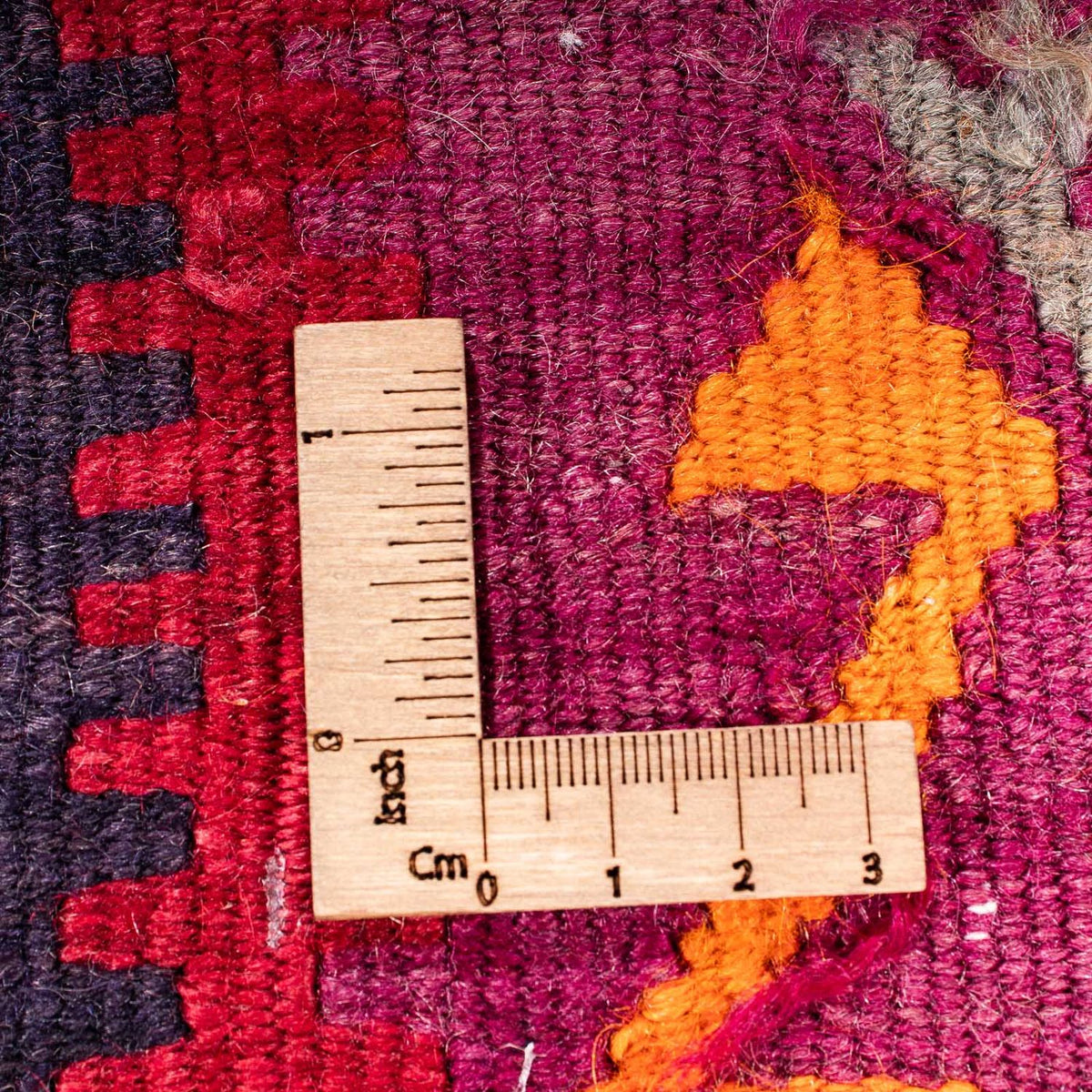 Løber Kelim-tæppe - gammelt - 375 x 140 cm - flerfarvet