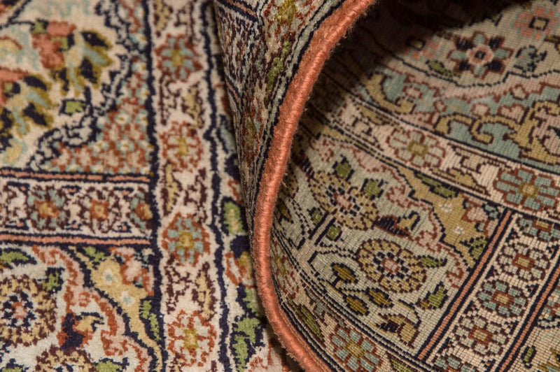 Løber Silketæppe - Kashmir Silk - 270 x 75 cm - flerfarvet