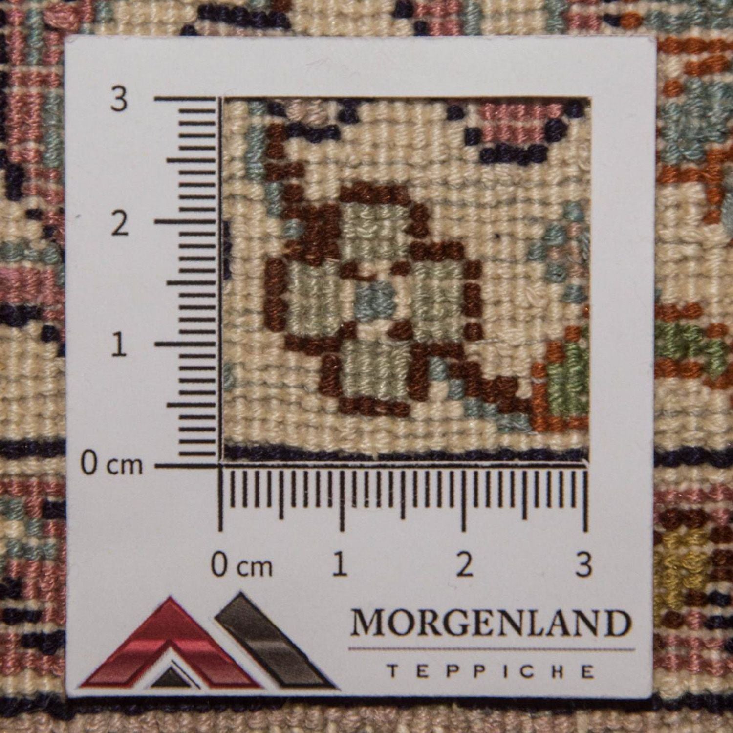 Løber Silketæppe - Kashmir Silk - 192 x 79 cm - beige