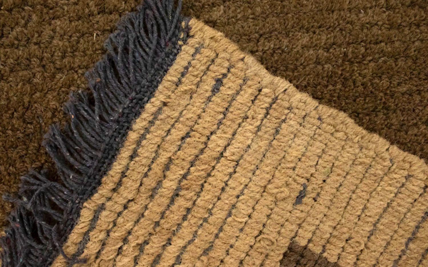 Nepal Tæppe - 140 x 70 cm - brun