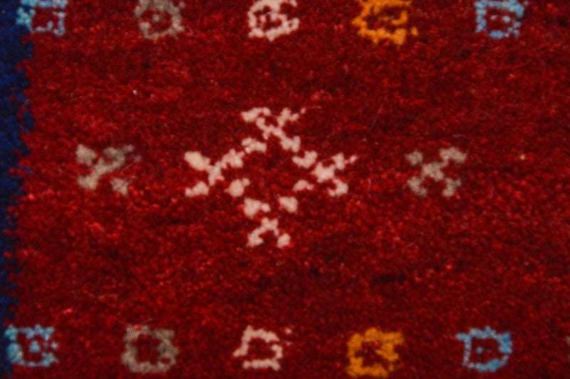Gabbeh Tæppe - Loribaft Persisk - 181 x 123 cm - flerfarvet