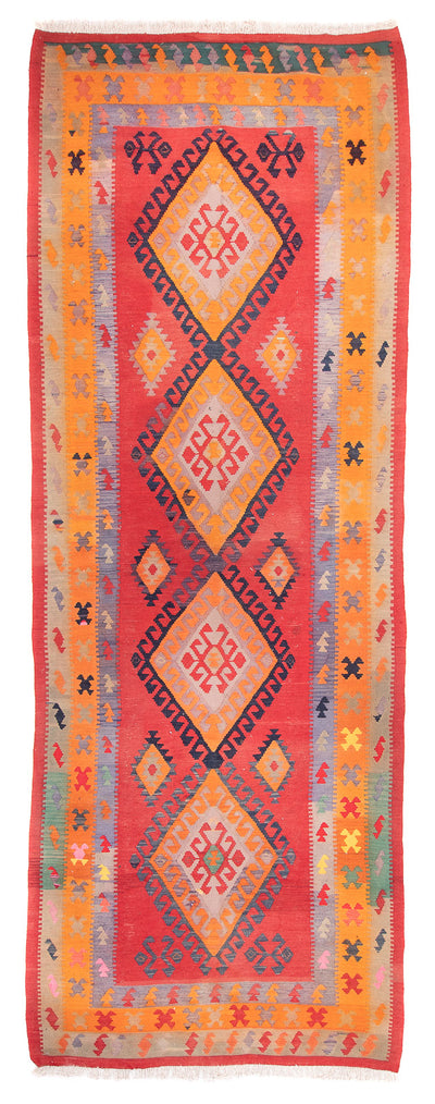 Antikt kilim Tæppe 150x410cm