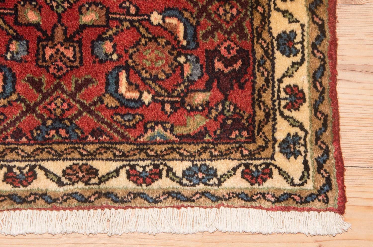 Løber Persisk tæppe - Nomadisk - 294 x 64 cm - rød