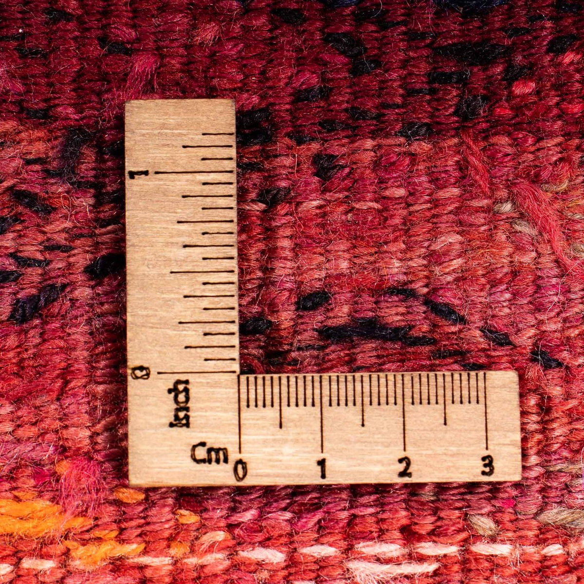 Løber Kelim-tæppe - gammelt - 380 x 75 cm - flerfarvet