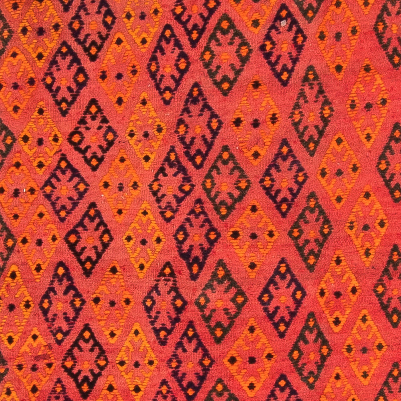 Løber Kelim-tæppe - gammelt - 330 x 135 cm - flerfarvet