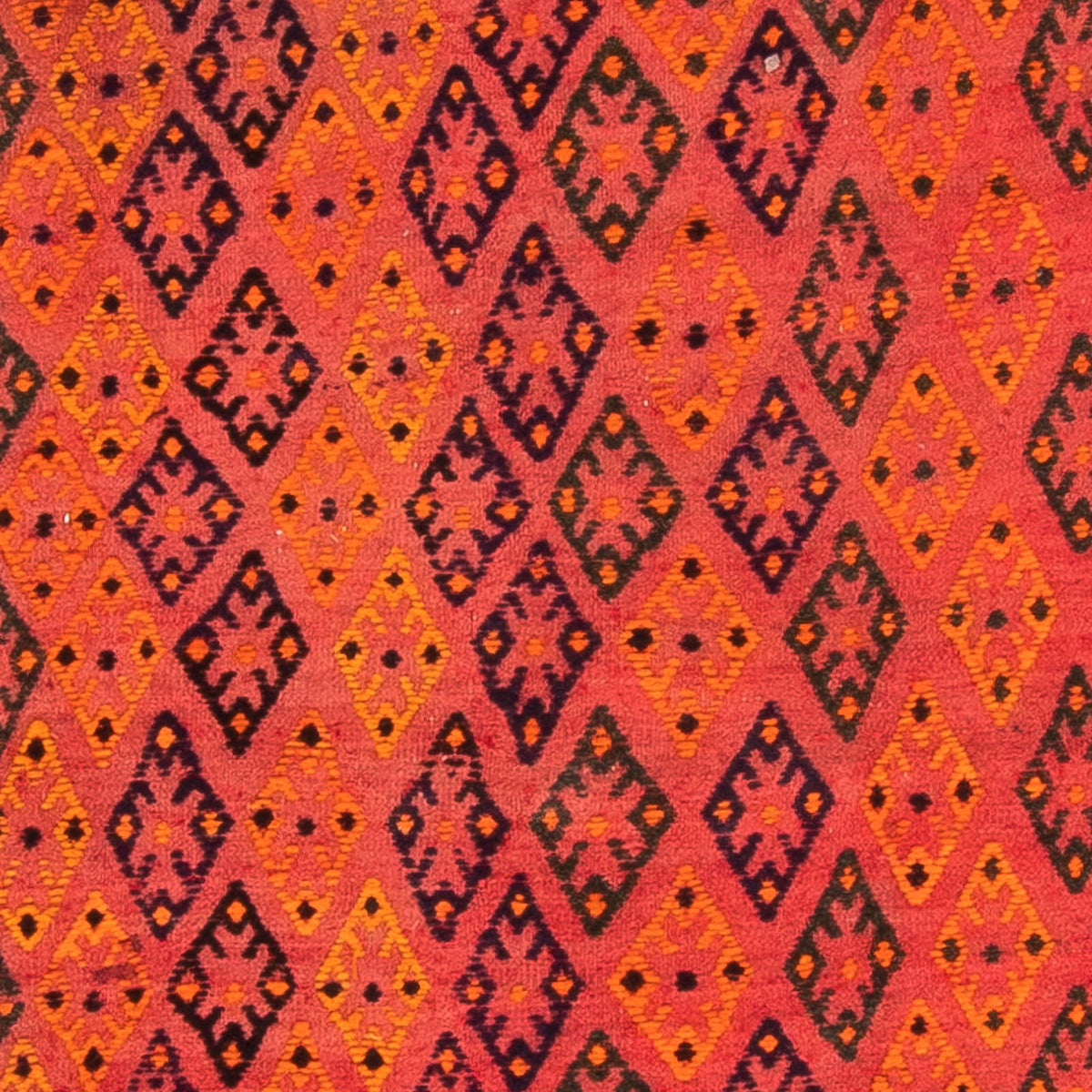 Løber Kelim-tæppe - gammelt - 330 x 135 cm - flerfarvet