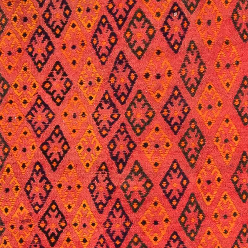 Løber Kelim-tæppe - gammelt - 330 x 135 cm - flerfarvet
