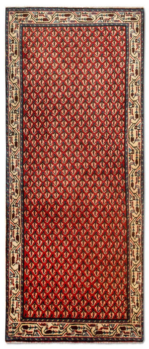 Løber Persisk tæppe - Mir - 197 x 80 cm - rød