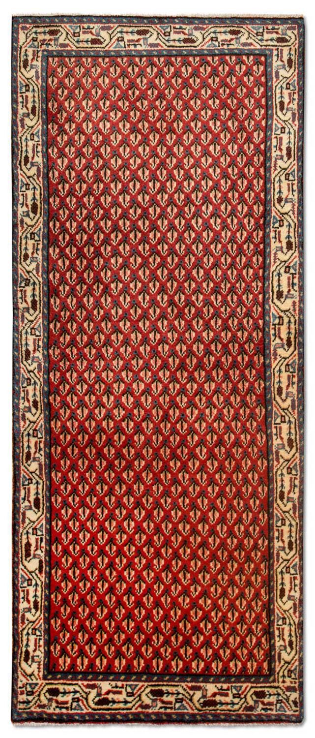 Løber Persisk tæppe - Mir - 197 x 80 cm - rød