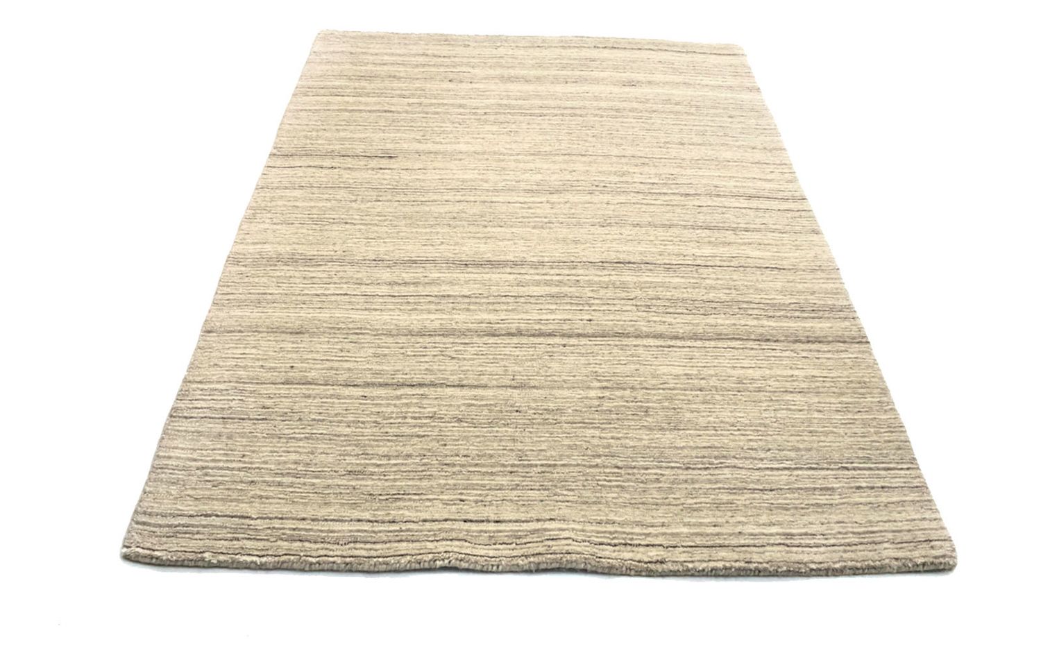 Uldtæppe - 170 x 119 cm - beige