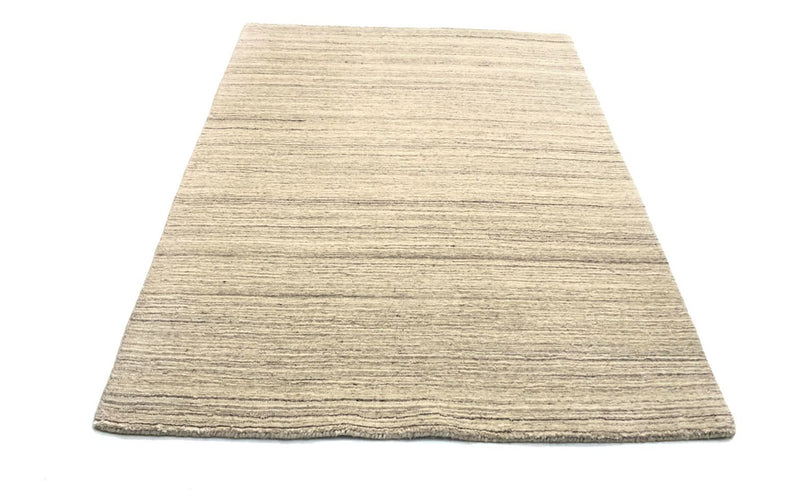 Uldtæppe - 170 x 119 cm - beige
