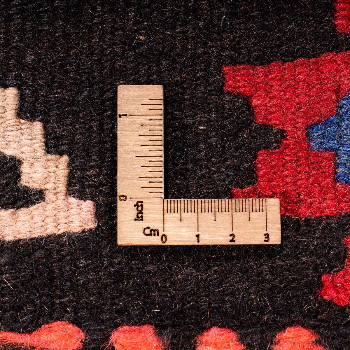 Løber Kelim-tæppe - gammelt - 380 x 135 cm - flerfarvet