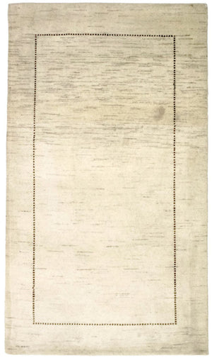 Gabbeh Tæppe - Loribaft Persisk - 150 x 90 cm - beige