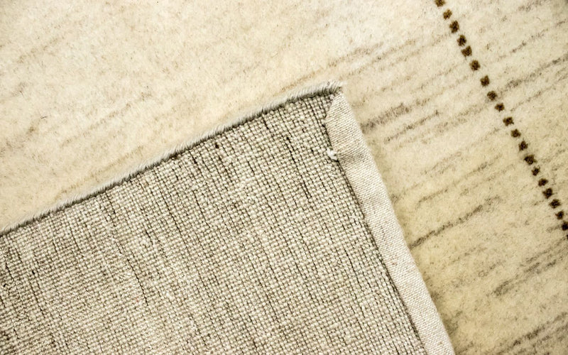 Gabbeh Tæppe - Loribaft Persisk - 150 x 90 cm - beige