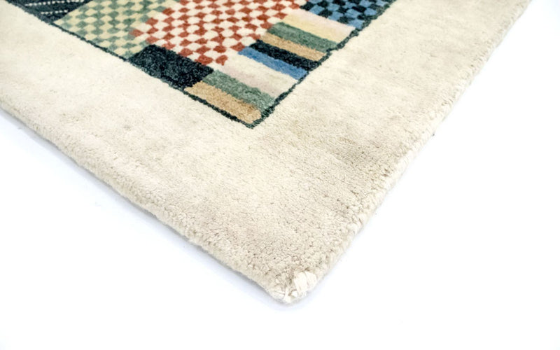 Gabbeh Tæppe - Loribaft Persisk - 165 x 95 cm - farvet