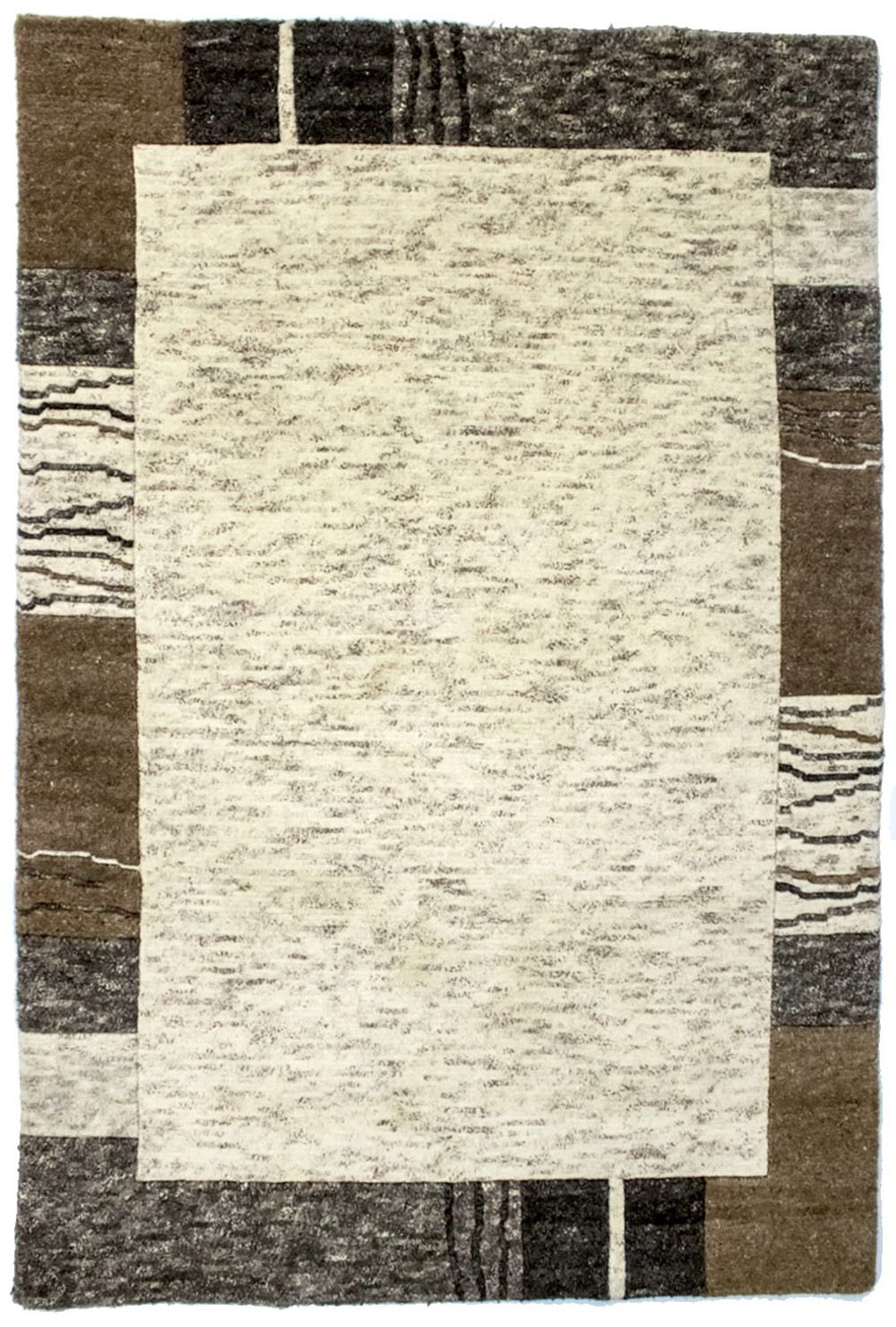 Nepal Tæppe - 179 x 118 cm - beige