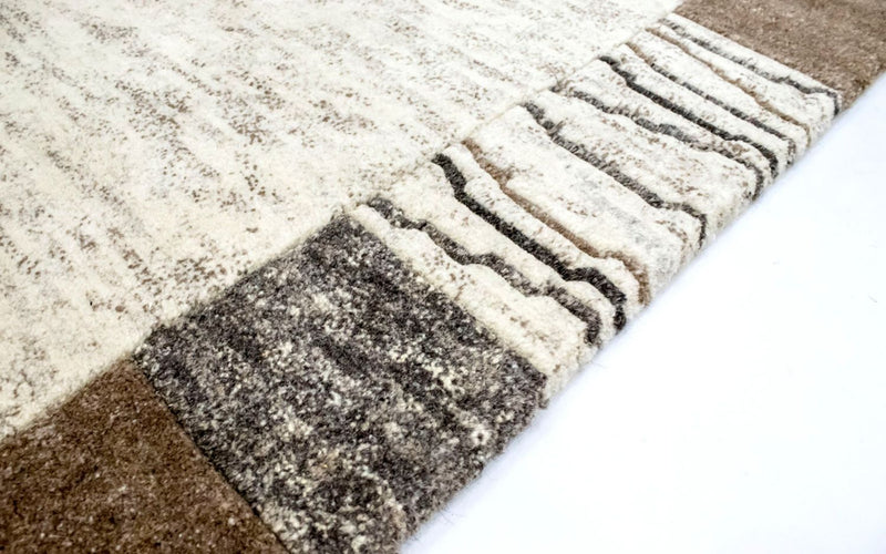 Nepal Tæppe - 179 x 118 cm - beige